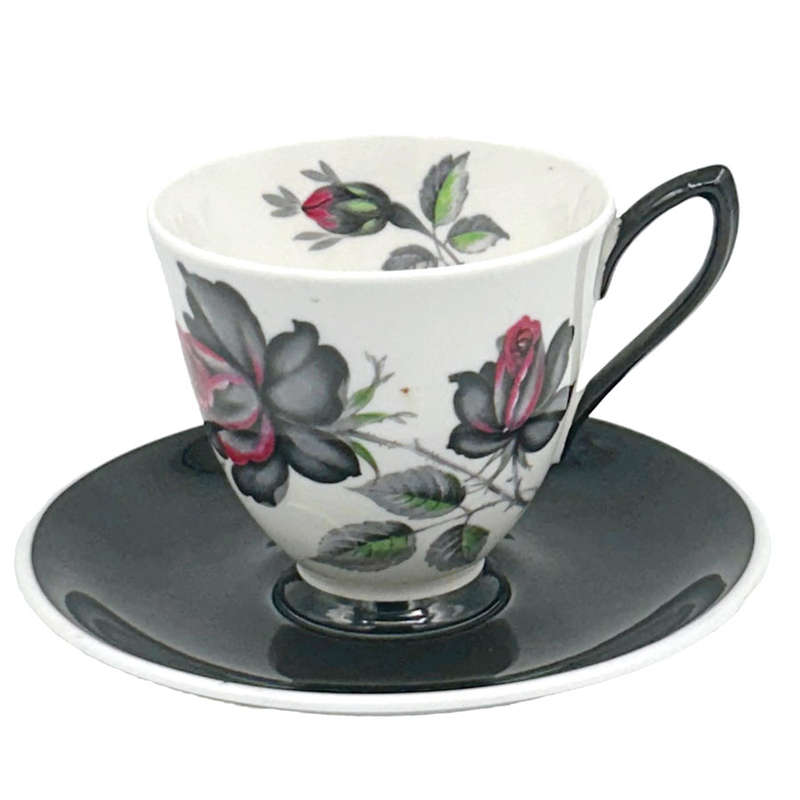 Royal Albert Masquerade Tea Duo Black