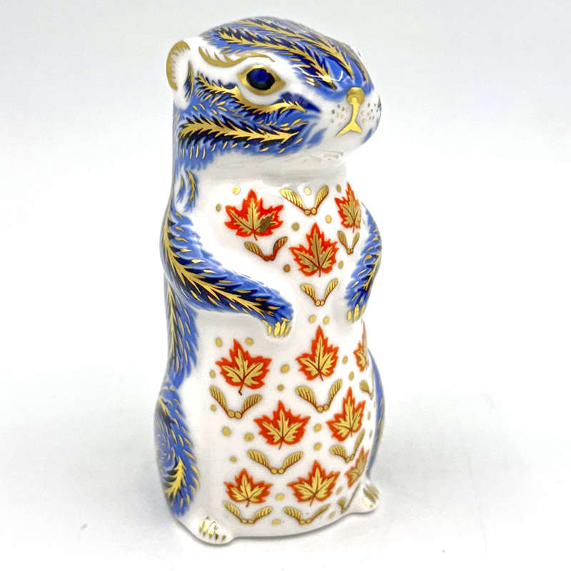 Royal Crown Derby Squirrel  Paperweight XLIX