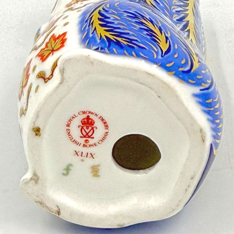 Royal Crown Derby Squirrel  Paperweight XLIX