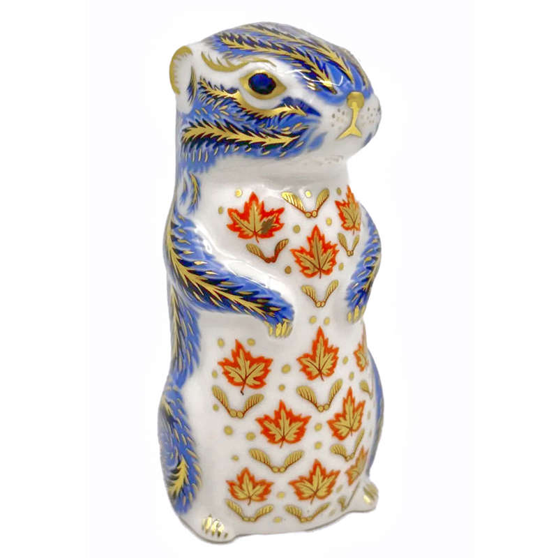Royal Crown Derby Squirrel  Paperweight XLIX
