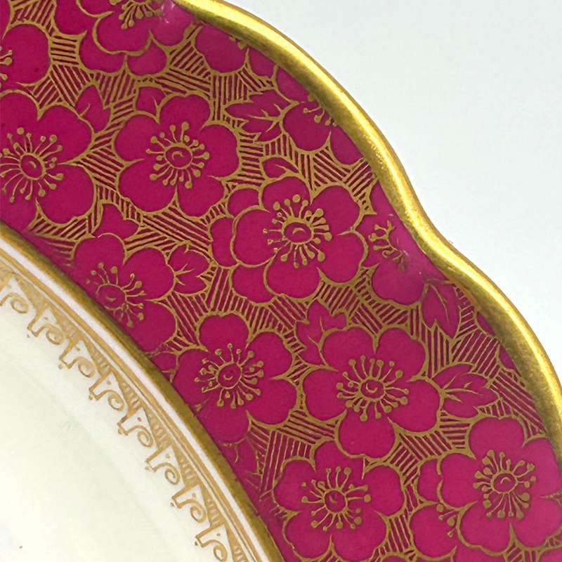 Royal Worcester Pheasant Hand Painted Cabinet Plate C1888