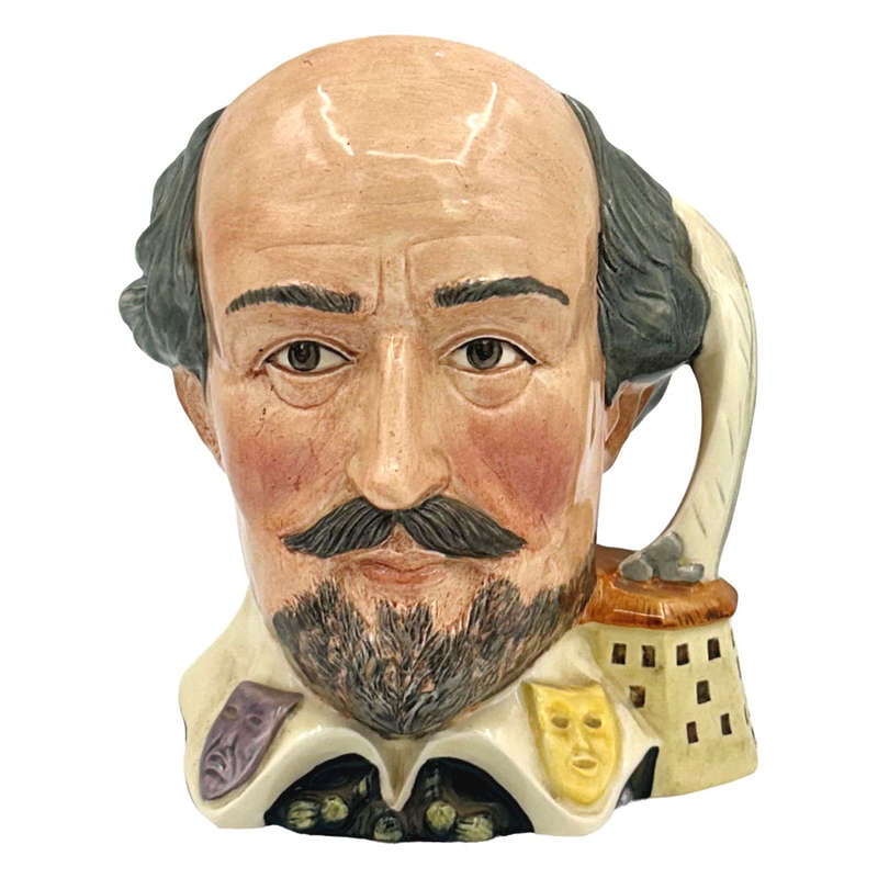 Royal Doulton Large Character Jug William Shakespeare D6689