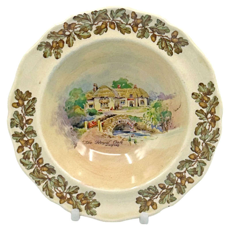 Royal Doulton Old English Inns Dessert Bowl The Royal Oak