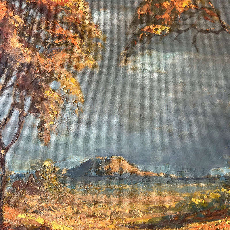 André de Beer Landscape Scene