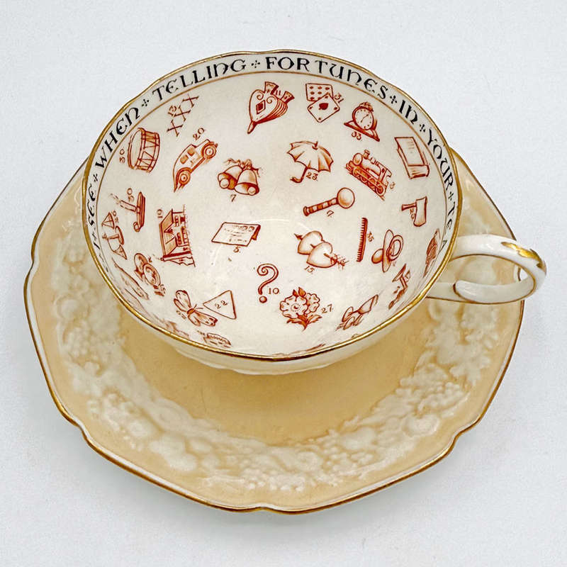 Paragon Fortune Telling Tea Duo In Peach
