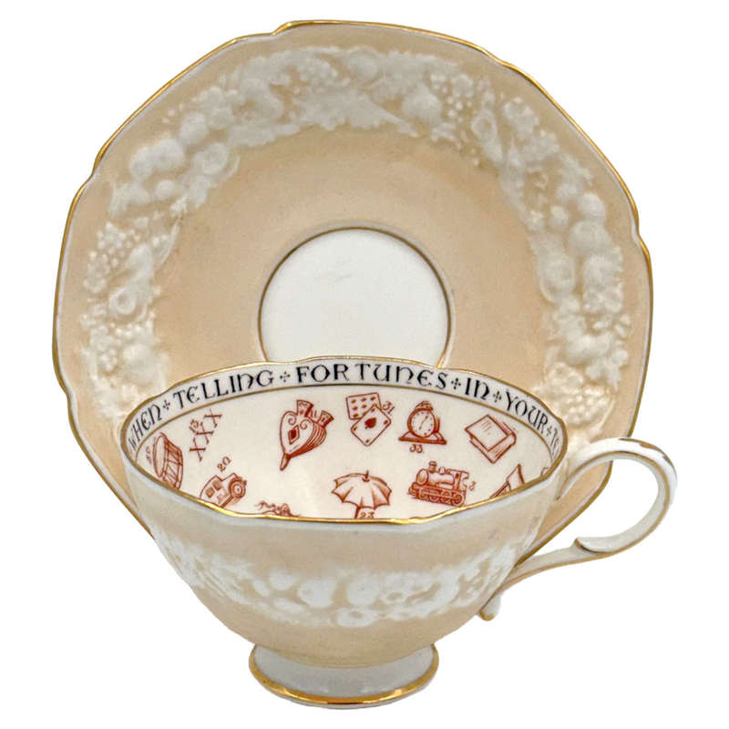 Paragon Fortune Telling Tea Duo In Peach