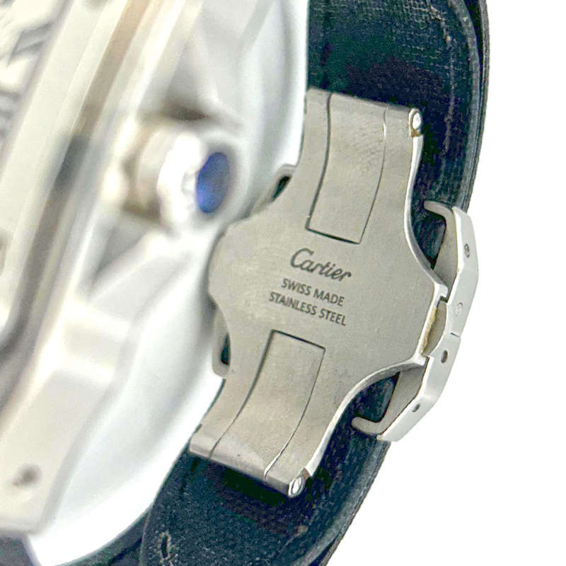 Cartier Santos 100 XL Watch Sapphire Dial Automatic