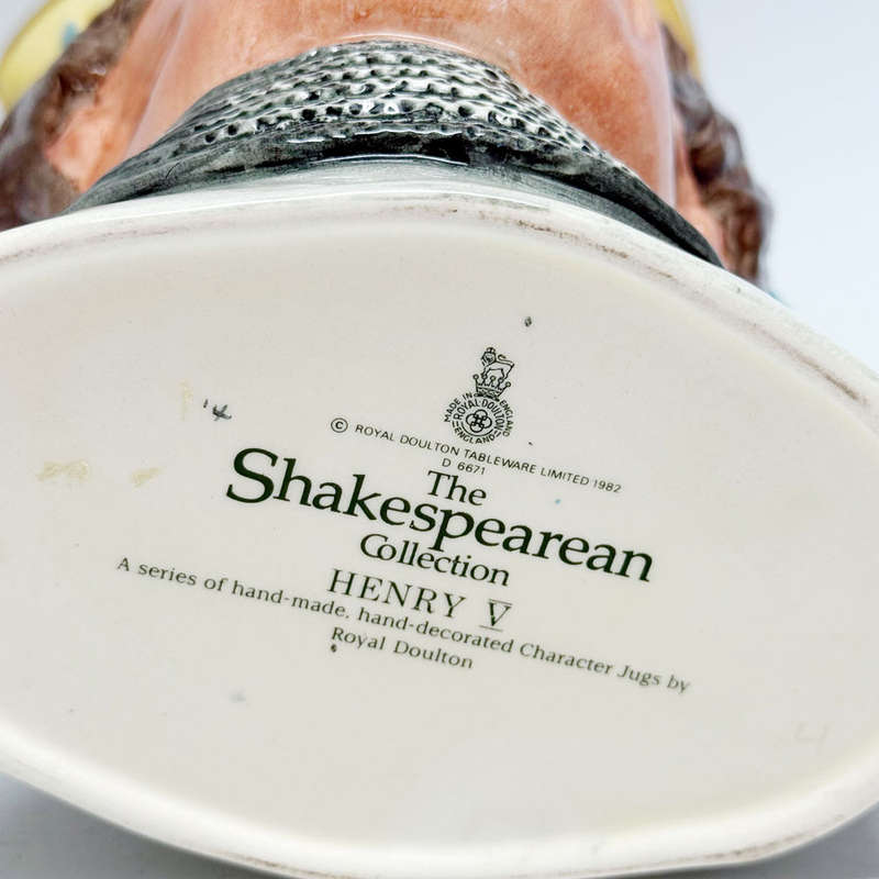 Royal Doulton Henry V Large Character Jug D6671