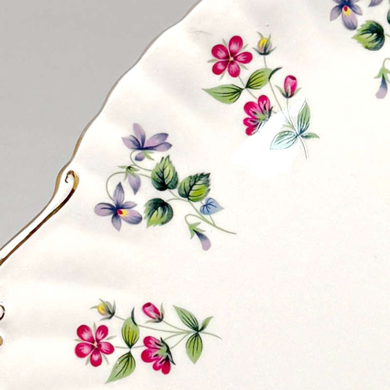 Royal Albert Montrose Tab Handle Cake Plate Keswick