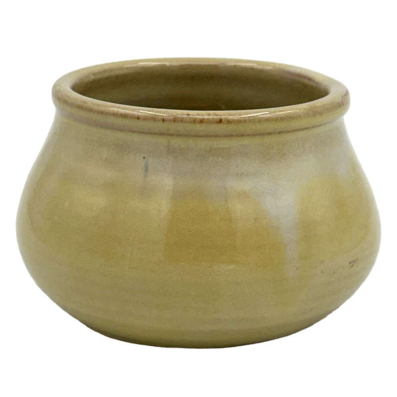 Linnware Vase Straw Glaze