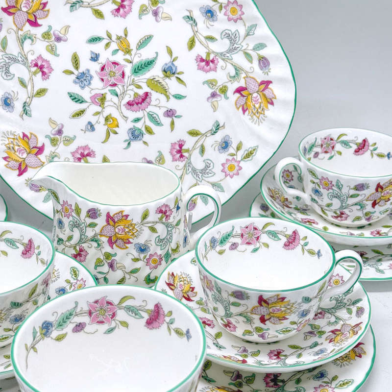 Minton Haddon Hall 21 Piece Tea Service