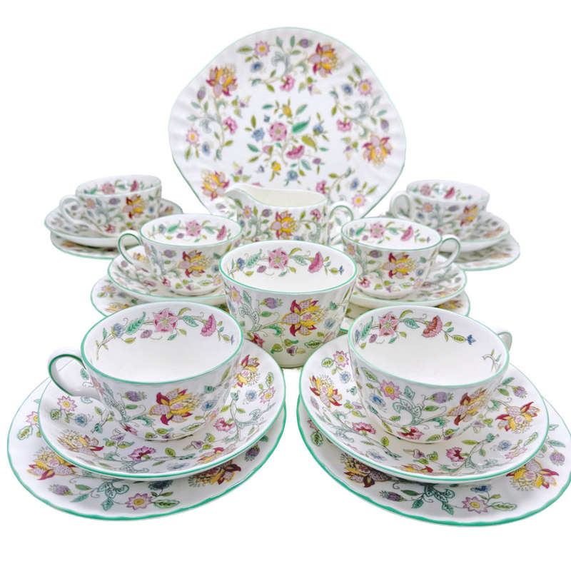 Minton Haddon Hall 21 Piece Tea Service
