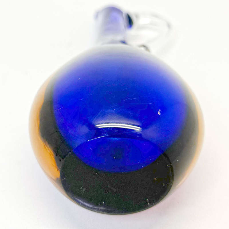 Murano Sommerso Purple Cased Glass Pitcher