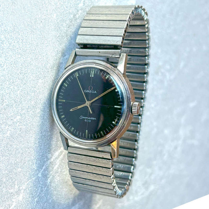 Omega Seamaster 600 Technical Dial Rare Vintage Watch 1960's