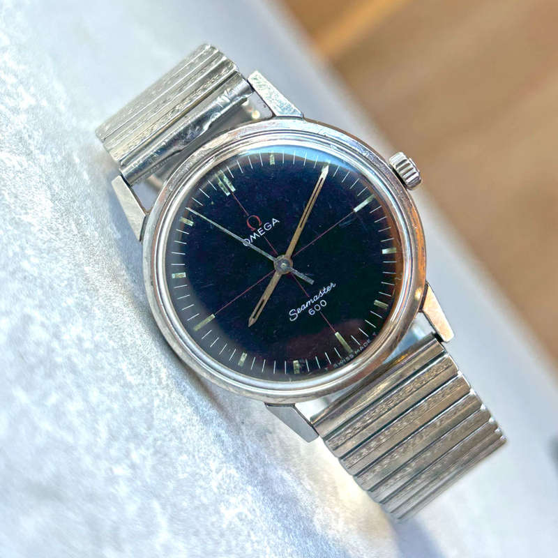 Omega Seamaster 600 Technical Dial Rare Vintage Watch 1960's