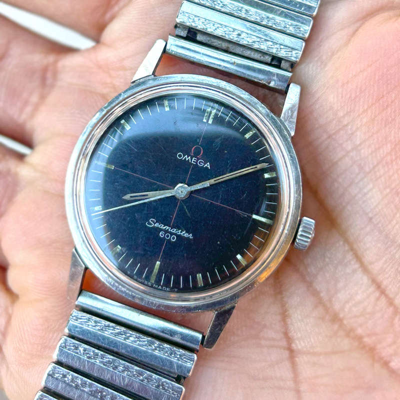 Omega Seamaster 600 Technical Dial Rare Vintage Watch 1960's