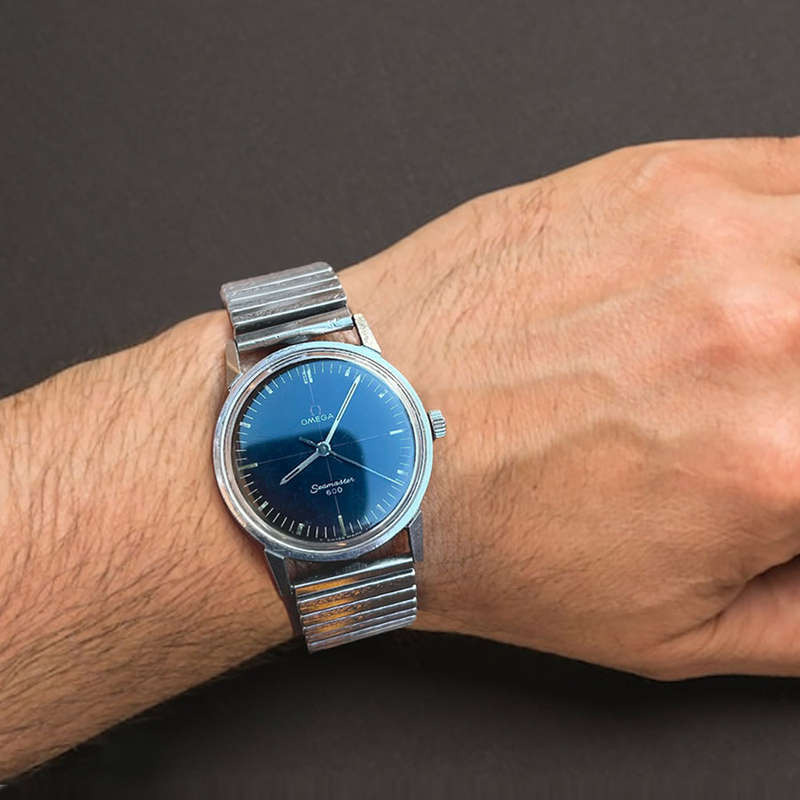 Omega Seamaster 600 Technical Dial Rare Vintage Watch 1960's