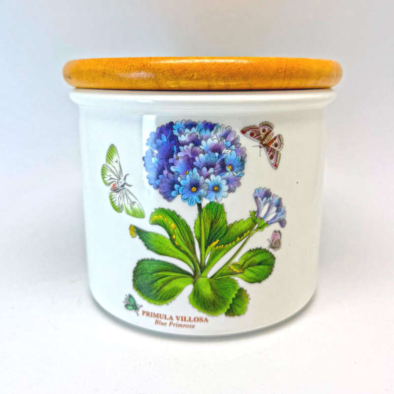 Portmeirion Botanic Garden Blue Primrose Lidded Canister