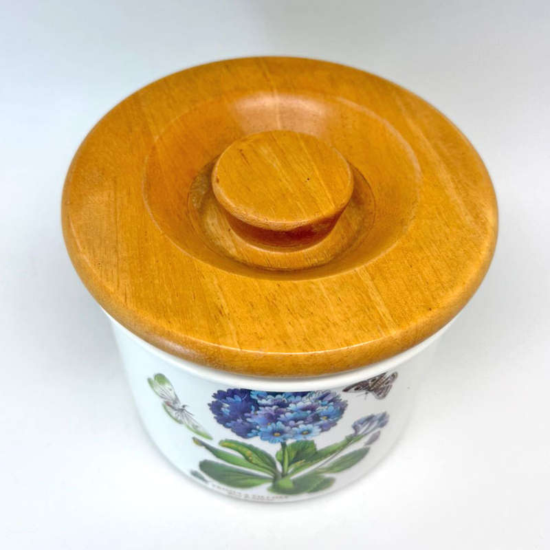 Portmeirion Botanic Garden Blue Primrose Lidded Canister