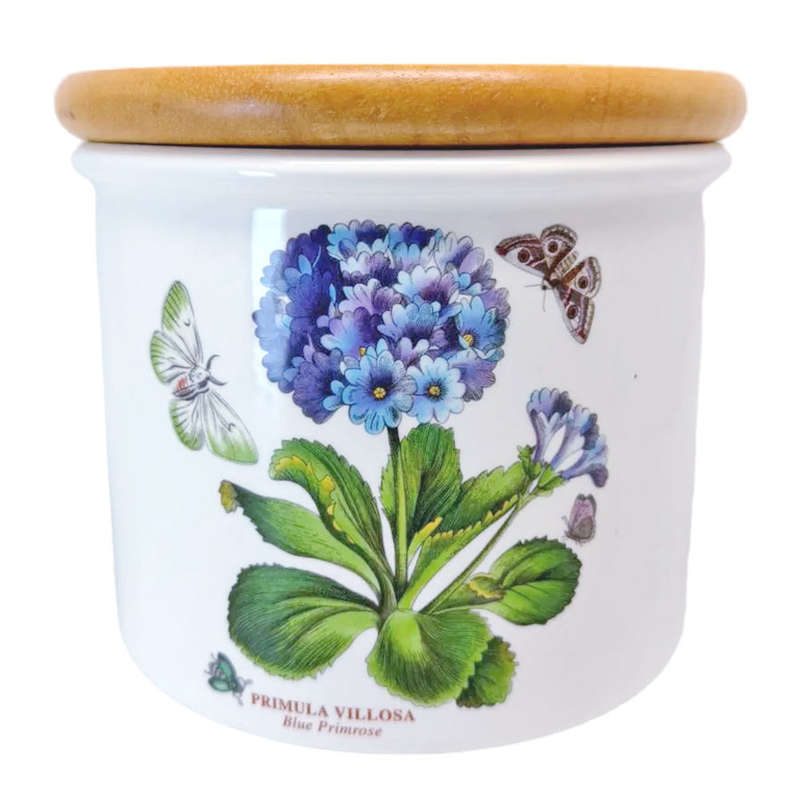 Portmeirion Botanic Garden Blue Primrose Lidded Canister