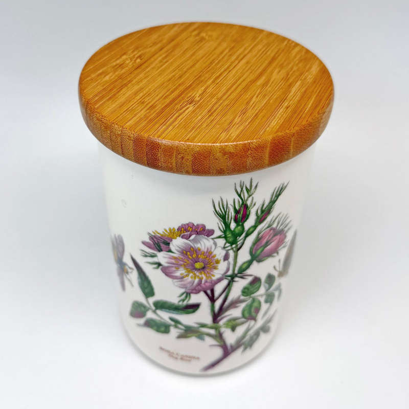 Portmeirion Botanic Garden Dog Rose Lidded Canister