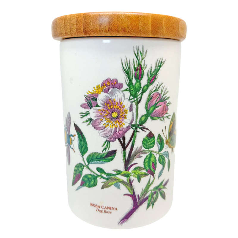 Portmeirion Botanic Garden Dog Rose Lidded Canister