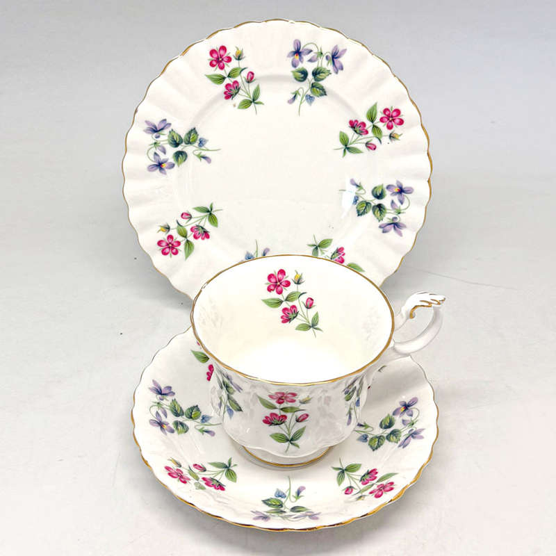 Royal Albert Montrose Tea Trio Keswick