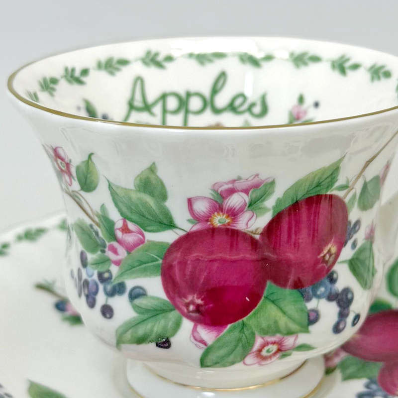 Royal Albert Tea Trio Apples
