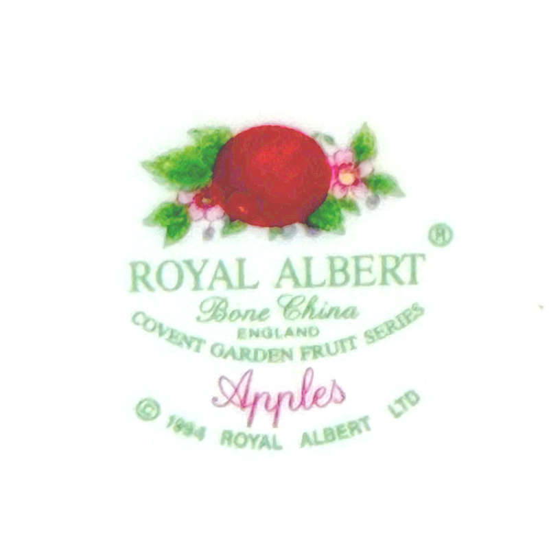 Royal Albert Tea Trio Apples