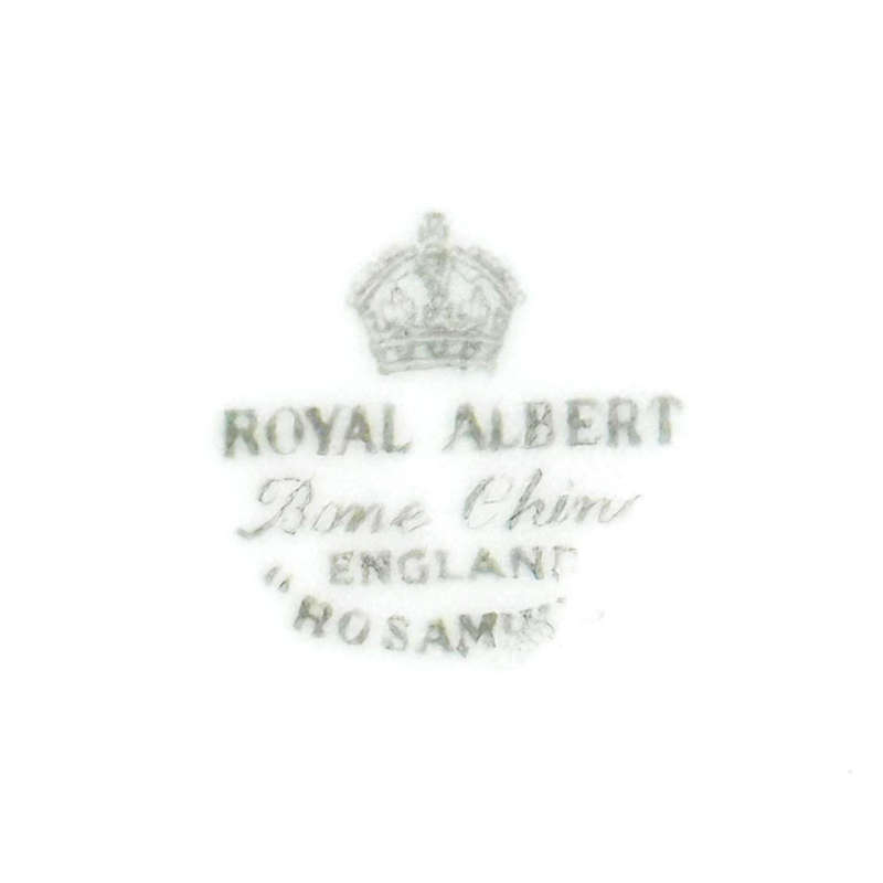 Royal Albert Rosamond Tab Handle Cake Plate