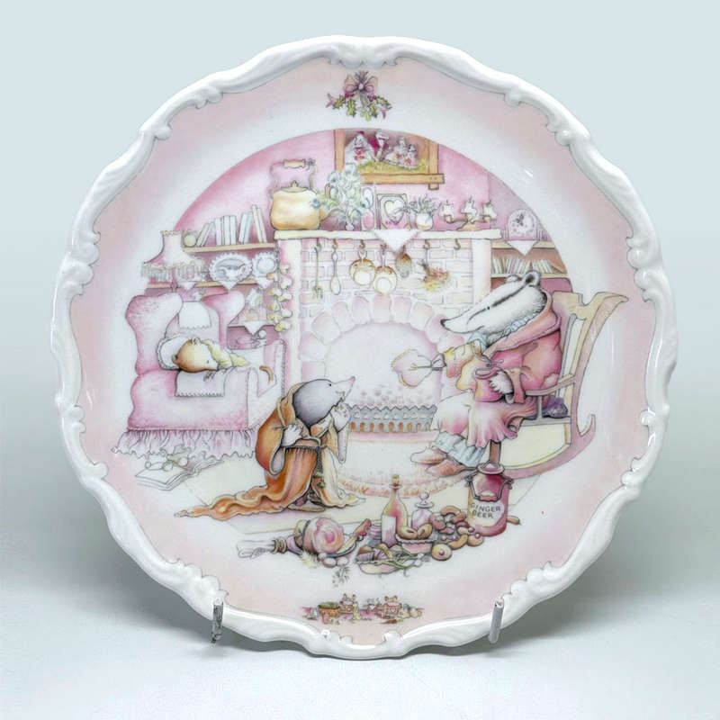Royal Doulton Wind In The Willows Badgers House  Plate