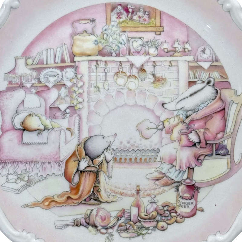 Royal Doulton Wind In The Willows Badgers House  Plate