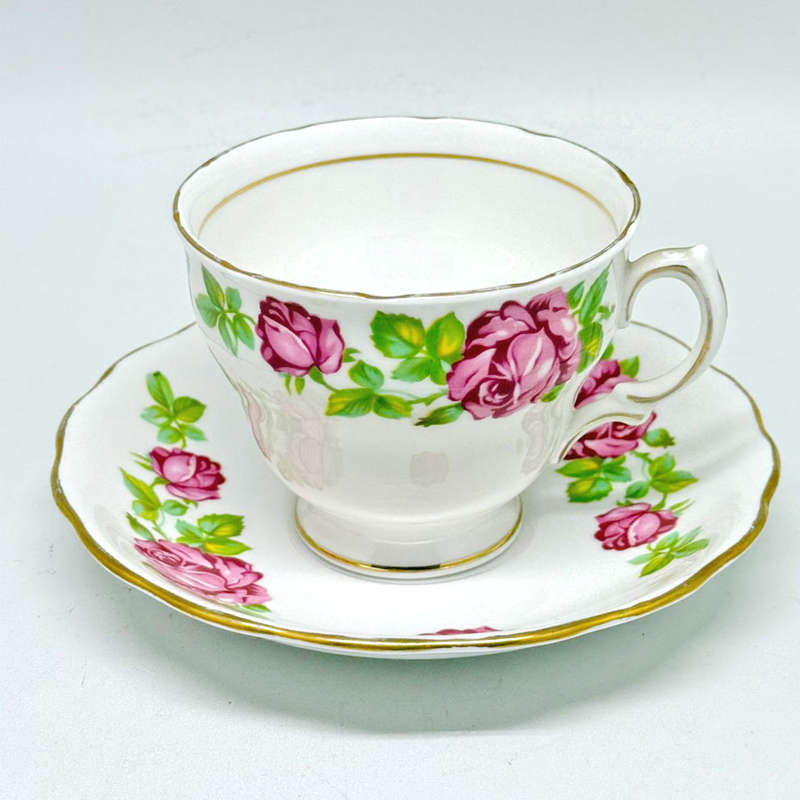 Royal Vale Pink Rose Tea Duo