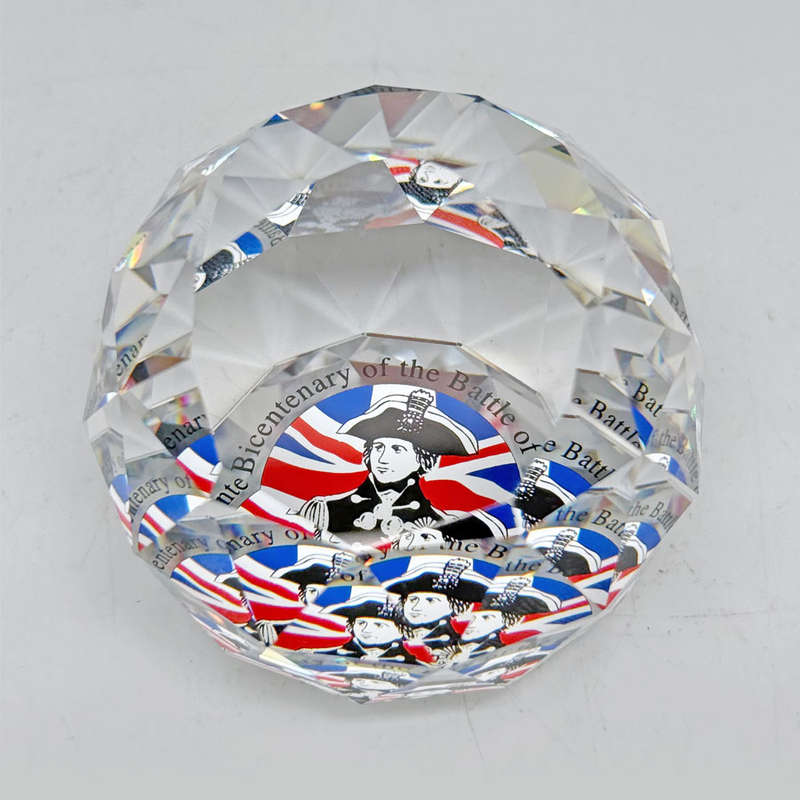 Swarovski Nelson Bicentenary Of Trafalgar  Paperweight  2005