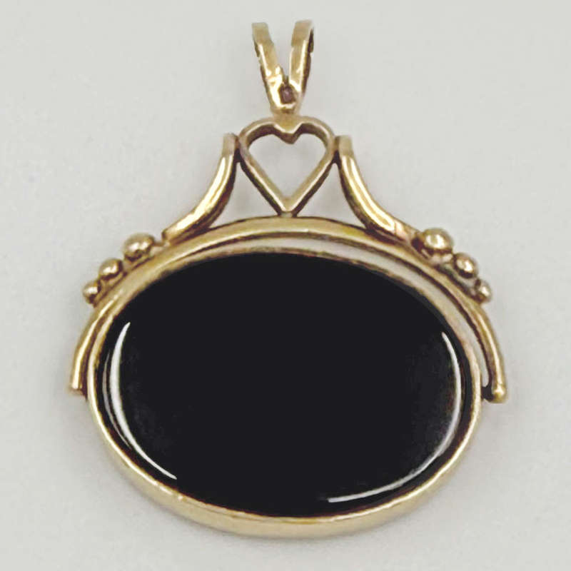 Victorian 9ct Gold Carnelian and Bloodstone Fob Seal
