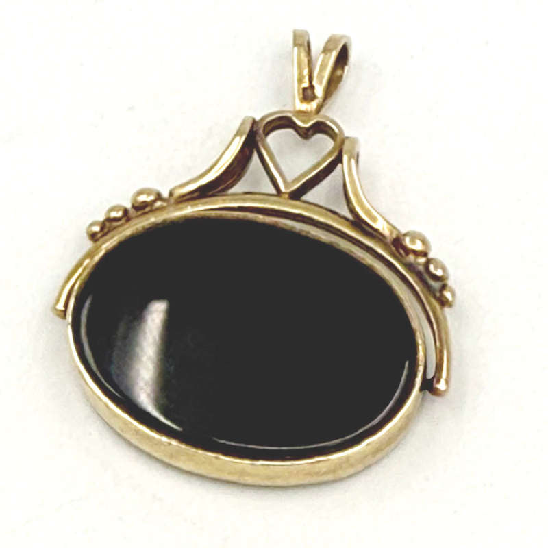 Victorian 9ct Gold Carnelian and Bloodstone Fob Seal
