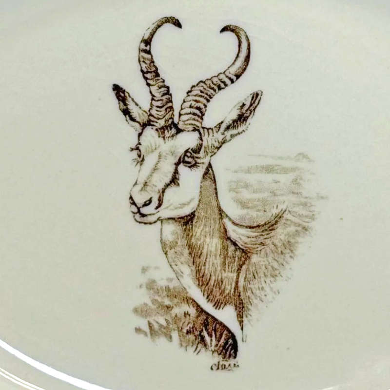 Wedgwood Union National Park South Africa Springbok Bowl