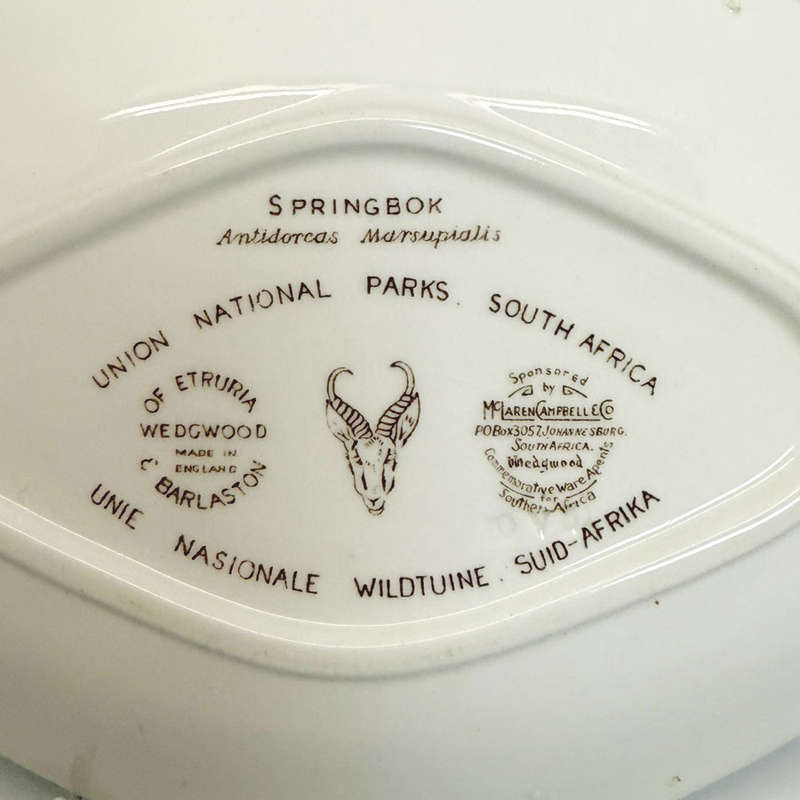 Wedgwood Union National Park South Africa Springbok Bowl