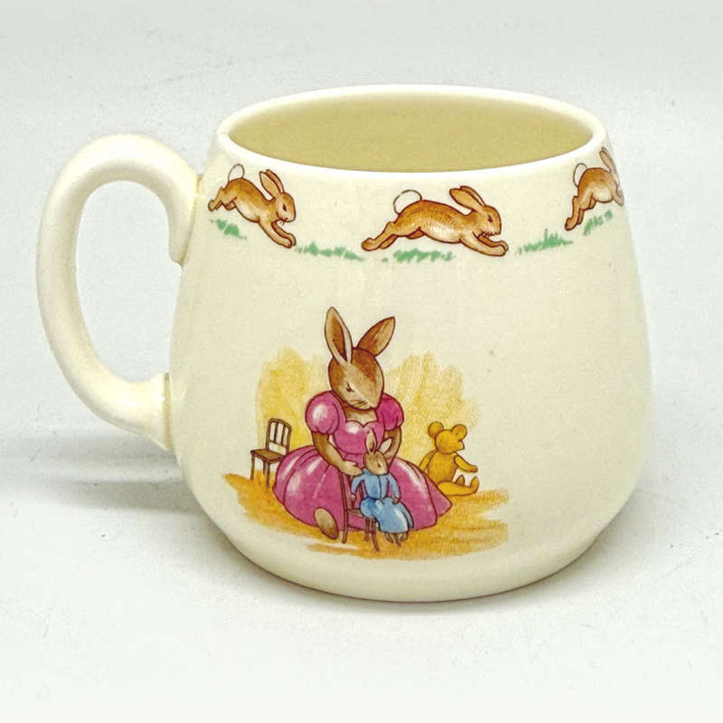 Royal Doulton Christening Bunnykins Mug Dolls House