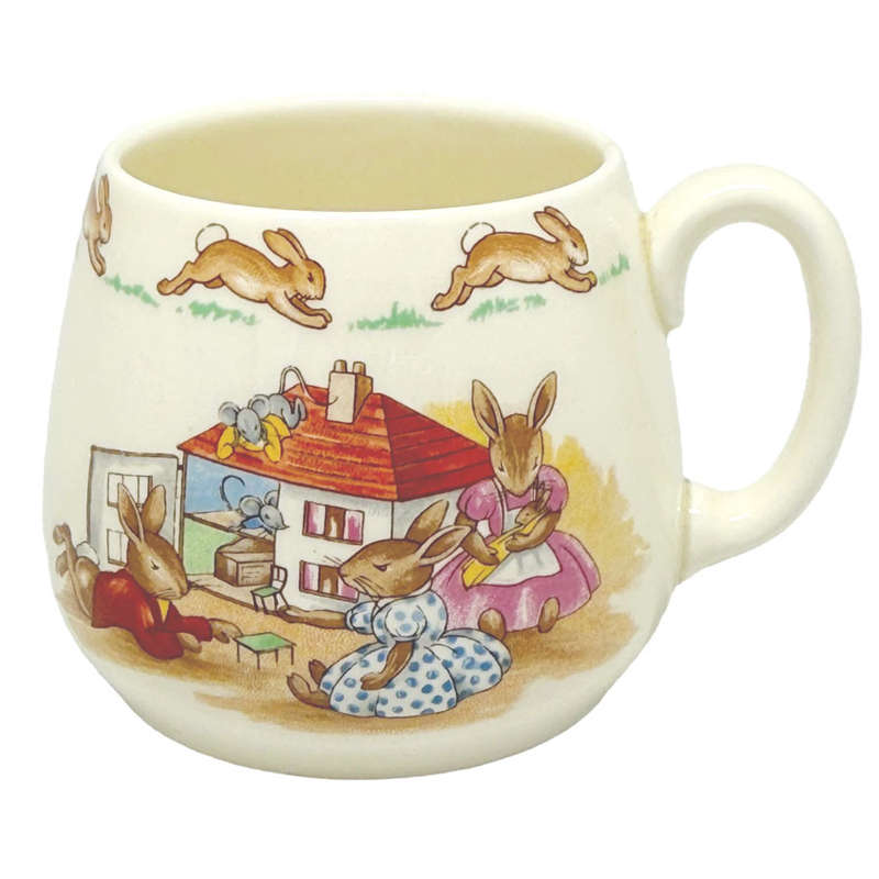 Royal Doulton Christening Bunnykins Mug Dolls House