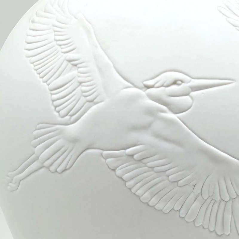 Lladro Heron's Realm Vase C2007