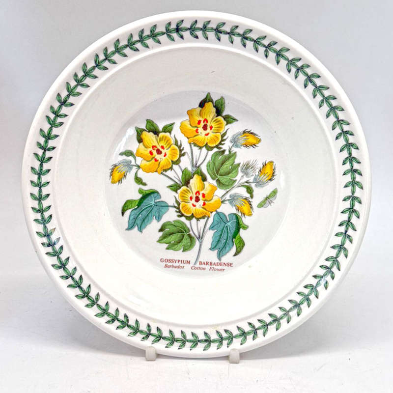 Portmeirion Cereal Bowl Botanic Garden Cotton Flower