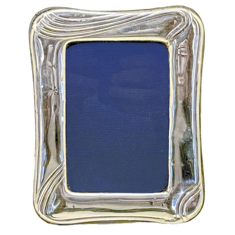 Sterling Hallmarked Rectangular  Silver Picture Frame