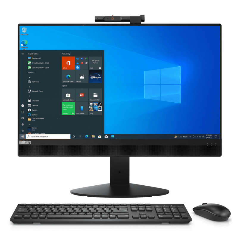 Lenovo ThinkCentre M820z AIl-in One PC - Intel Core i5-8500 3.00Ghz , 16GB DDR4 Ram, 256GB SSD+50...