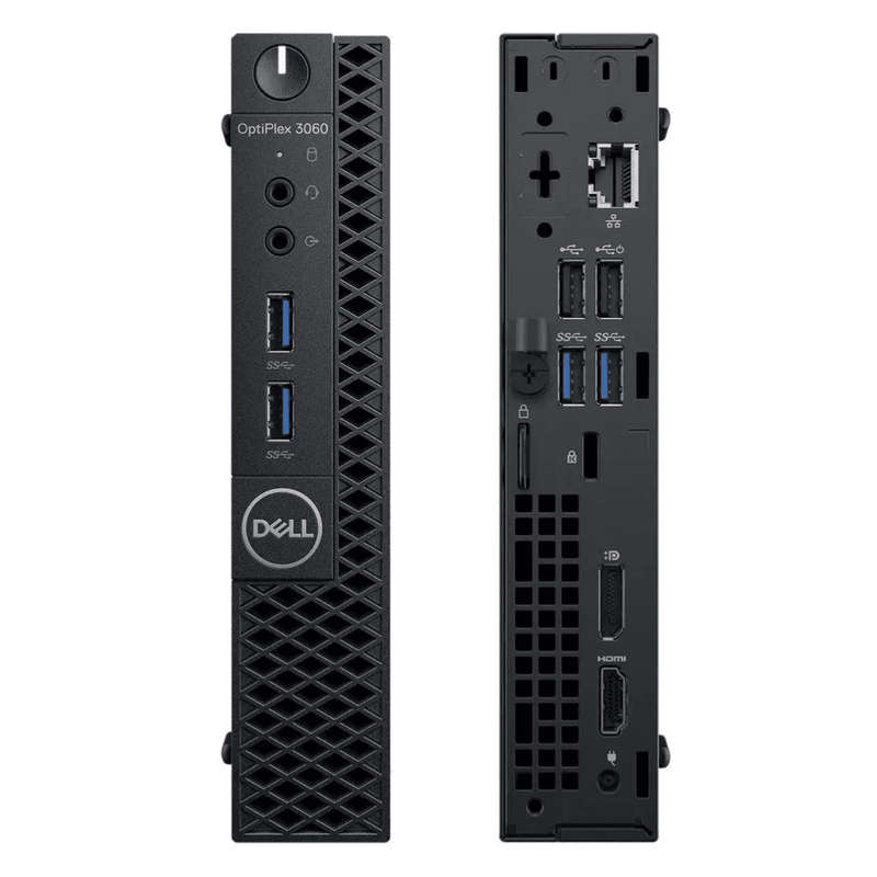Dell Optiplex 3060 MFF Desktop PC- Intel Core i5 8th Gen, 8GB DDR4 RAM, 256GB SSD, MS Win11 Pro &...