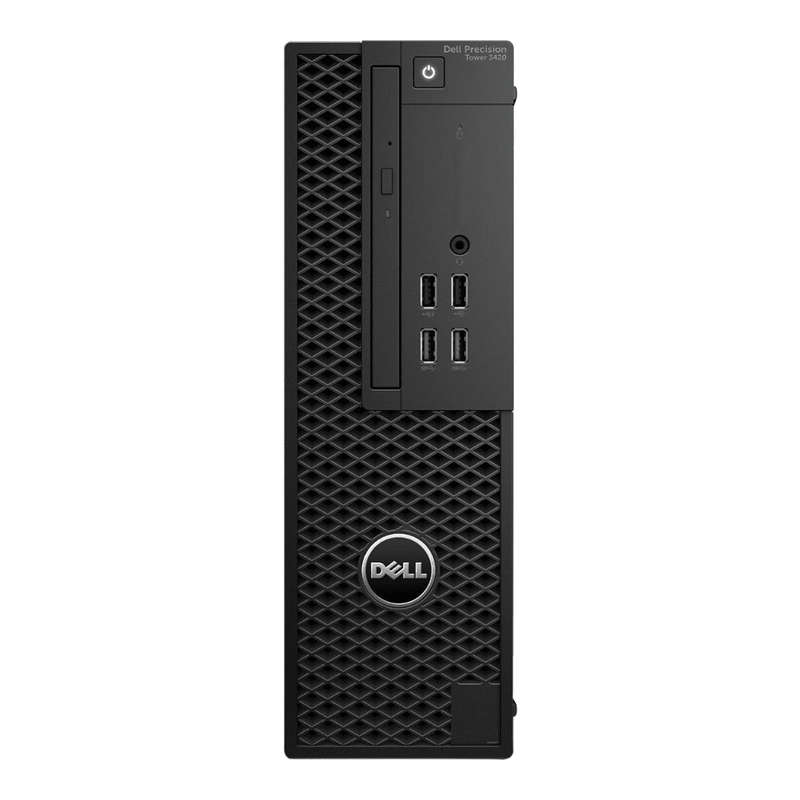 Dell Precision Tower 3420 SFF Desktop Combo - Intel Core i5-6500 6th Gen, 8GB DDR4 Ram, 256GB M.2...