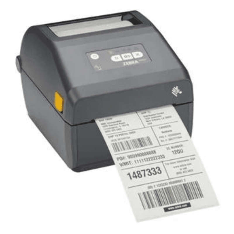 Zebra ZD421t 4-Inch 74/300M Desktop Thermal Transfer USB Wired &, Bluetooth LE Wireless Label ...
