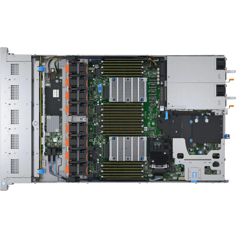Dell PowerEdge R640 - 2 x 14 Core Intel Xeon CPU - 256GB - 4 x 1.2TB SAS - Server - 2.5" Backplane