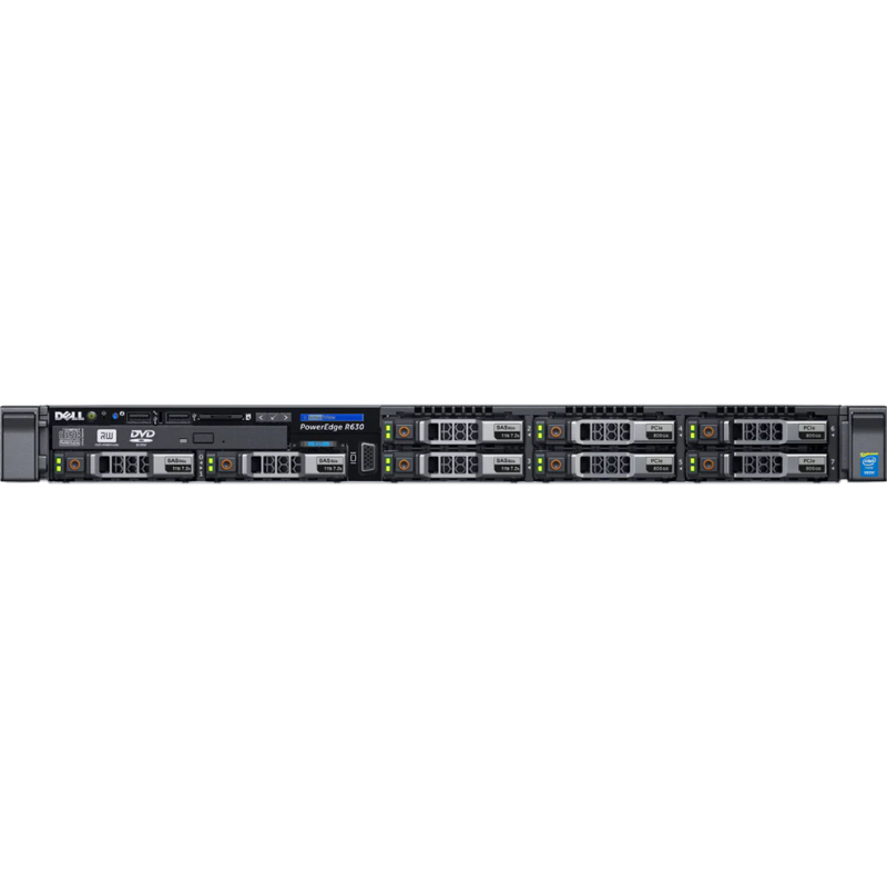 Dell PowerEdge R630 - 2 x 10 Core Intel Xeon CPU-128GB- 2 x 900GB SAS - Server - 2.5" Backplane