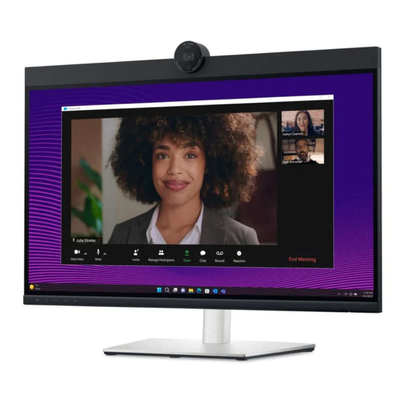 Dell P2724DEB 27-Inch WQHD LED Video Conferencing Desktop Monitor - QHD Webcam, Dual Echo Cancell...